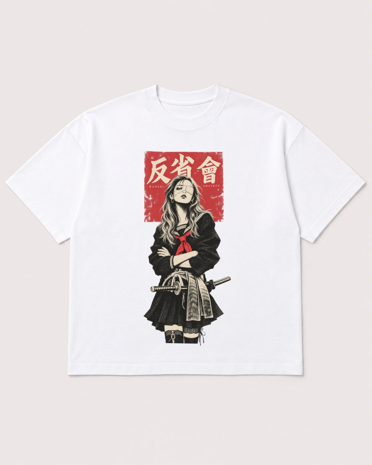 Mockup Boxy Heavyweight Tee White product