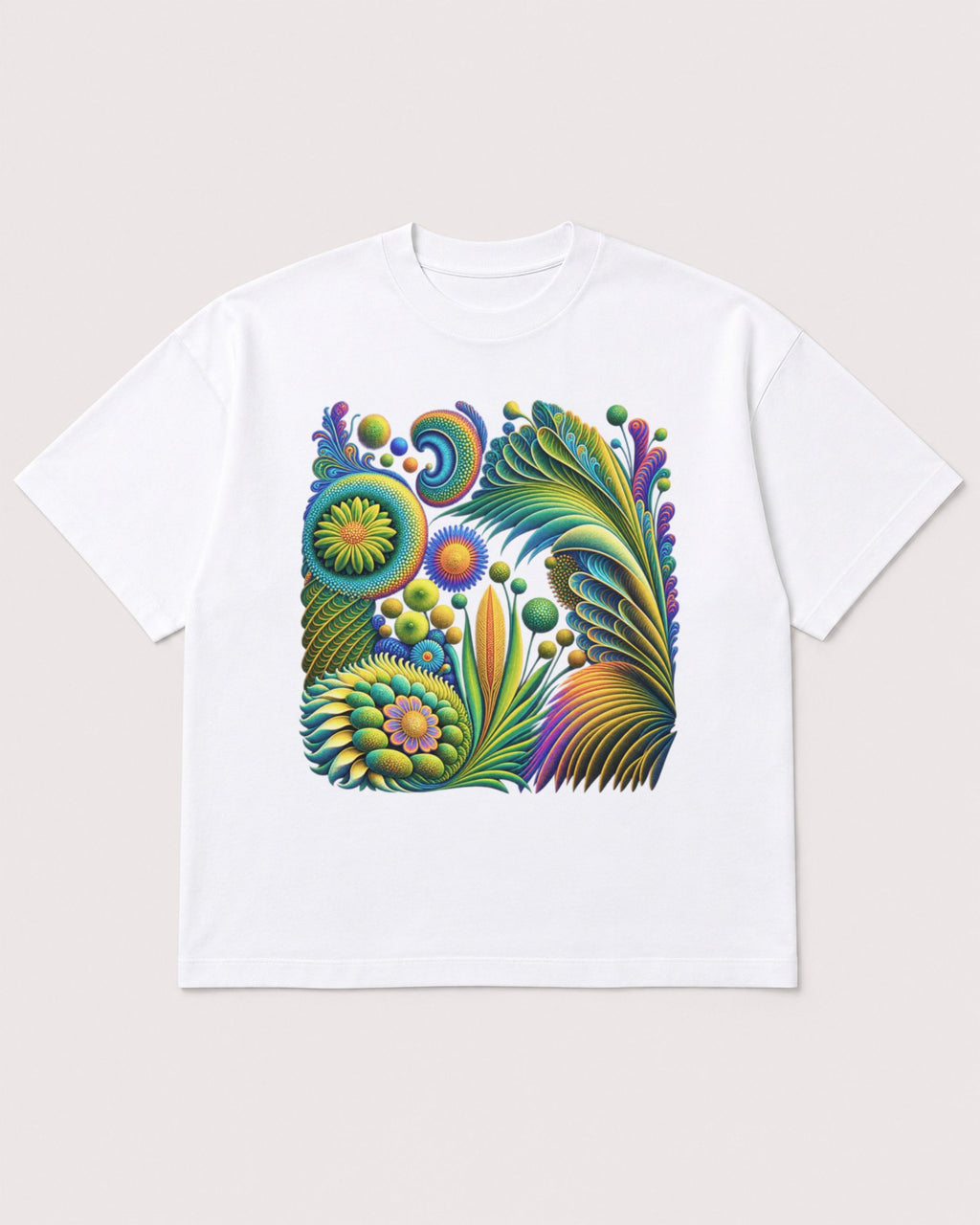 Mockup Boxy Heavyweight Tee White product