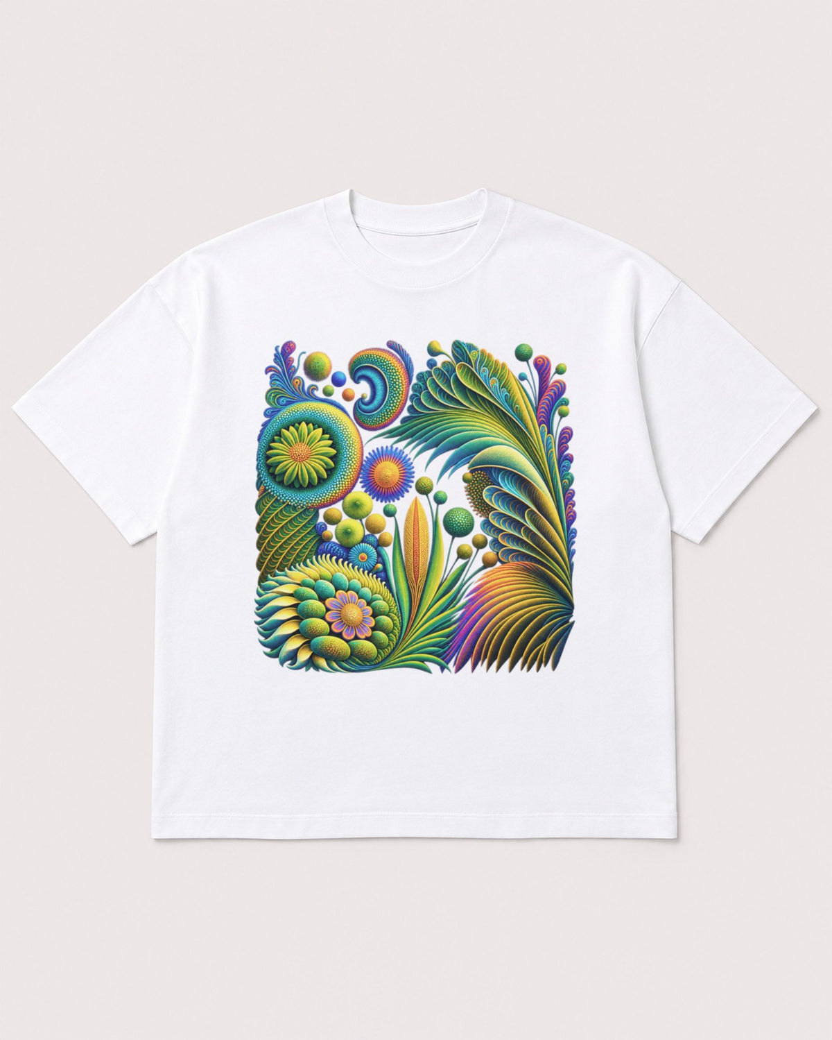 Mockup Boxy Heavyweight Tee White product
