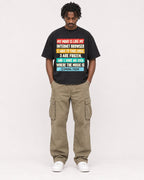 Mockup Boxy Heavyweight Tee Black male full-body 04