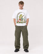 Mockup Boxy Heavyweight Tee White male full-body 19