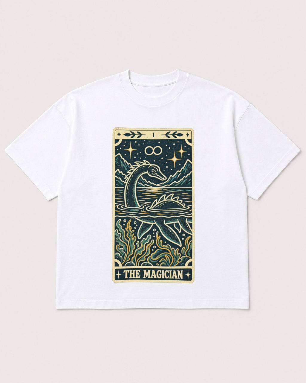 Mockup Boxy Heavyweight Tee White product