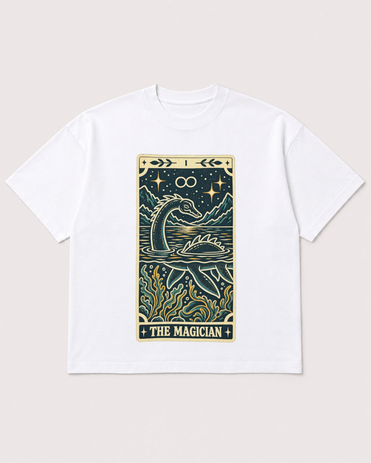 Mockup Boxy Heavyweight Tee White product