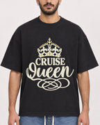Mockup Boxy Heavyweight Tee Black male close-up 07