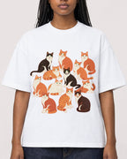 Mockup Boxy Heavyweight Tee White female close-up 04