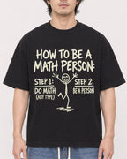 Mockup Boxy Heavyweight Tee Black male close-up 03