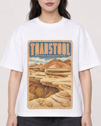 Mockup Boxy Heavyweight Tee White female close-up 03