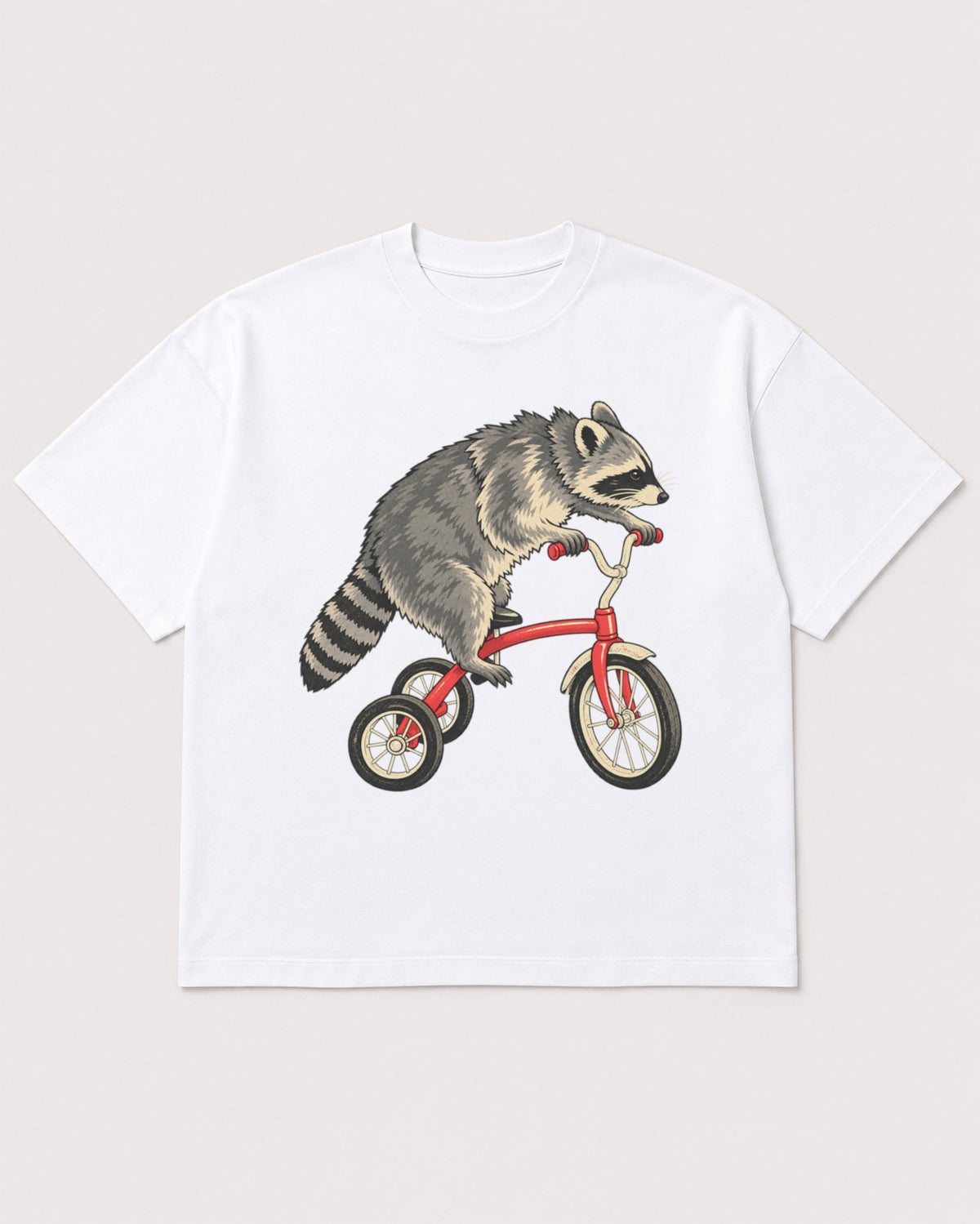 Mockup Boxy Heavyweight Tee White product