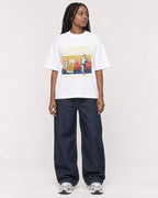 Mockup Boxy Heavyweight Tee White female full-body 04