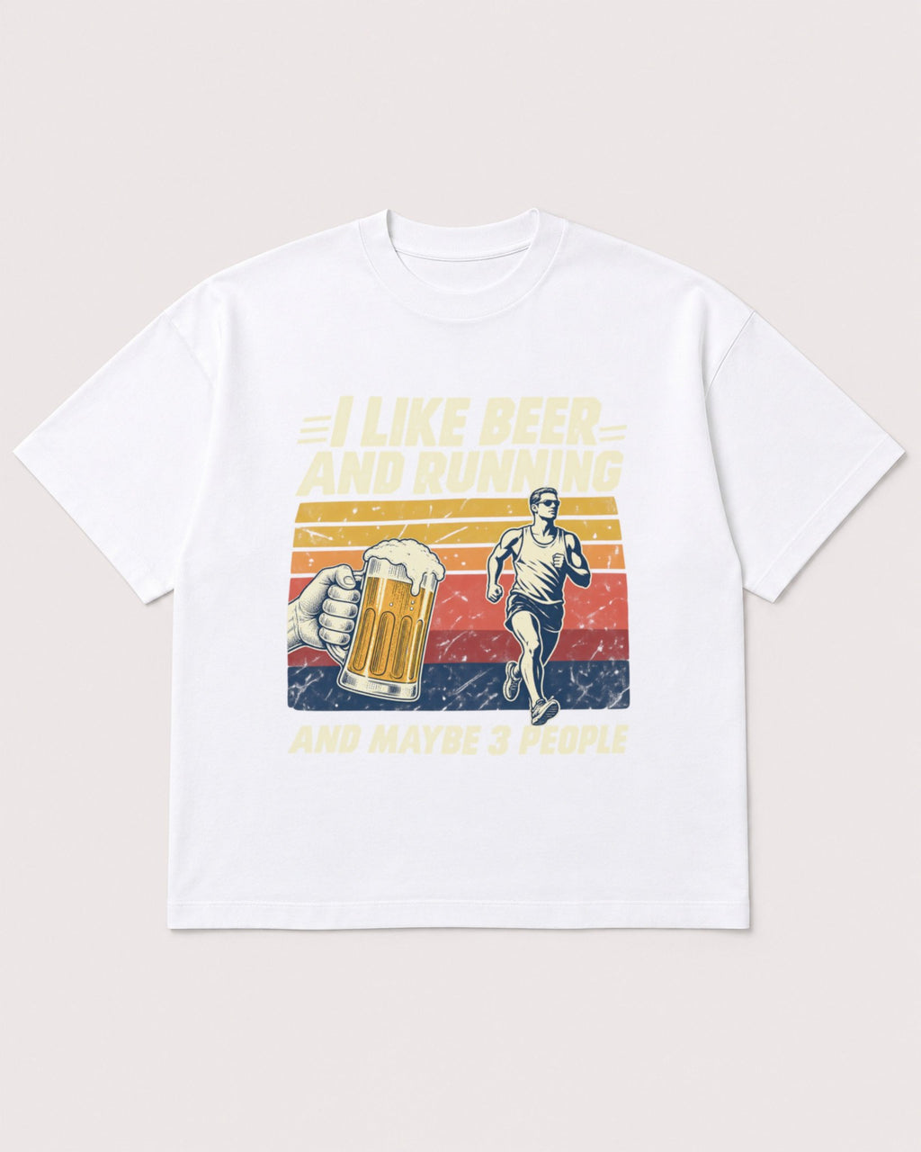 Mockup Boxy Heavyweight Tee White product