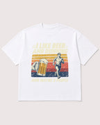 Mockup Boxy Heavyweight Tee White product