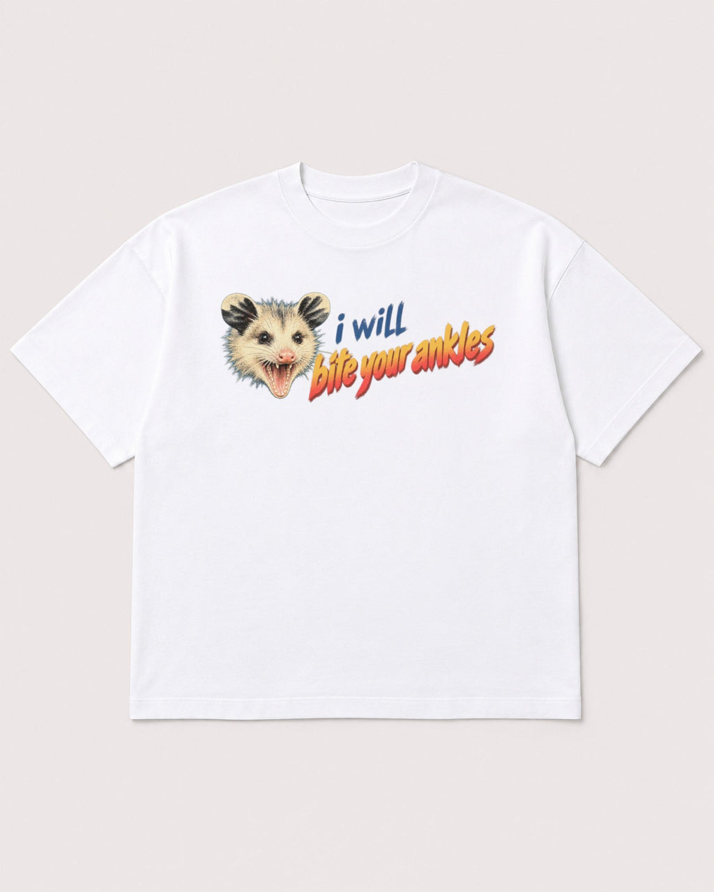 Mockup Boxy Heavyweight Tee White product
