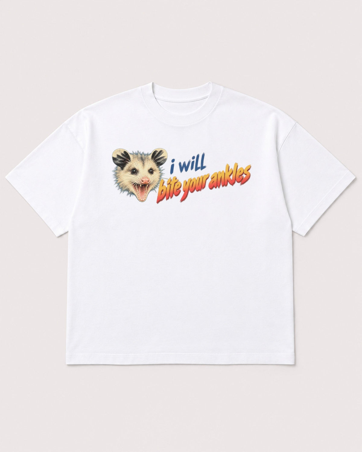 Mockup Boxy Heavyweight Tee White product