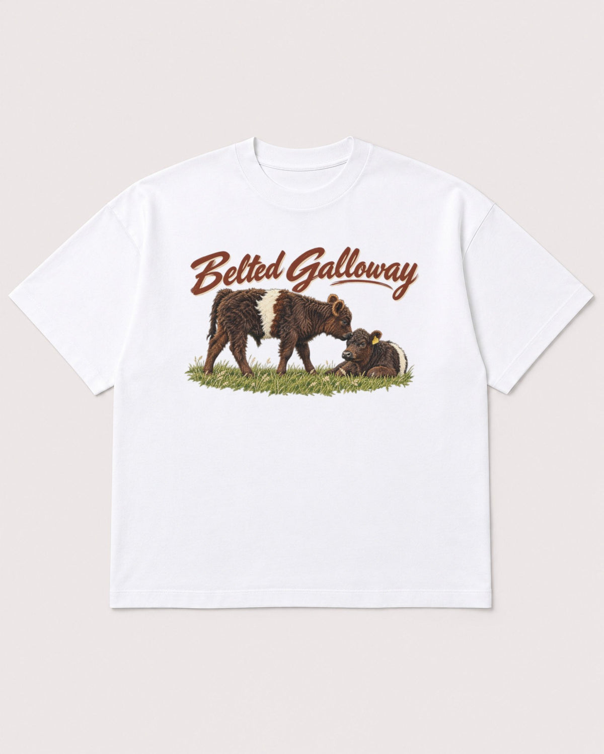 Mockup Boxy Heavyweight Tee White product