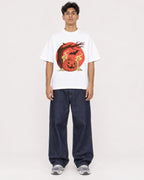 Mockup Boxy Heavyweight Tee White male full-body 16