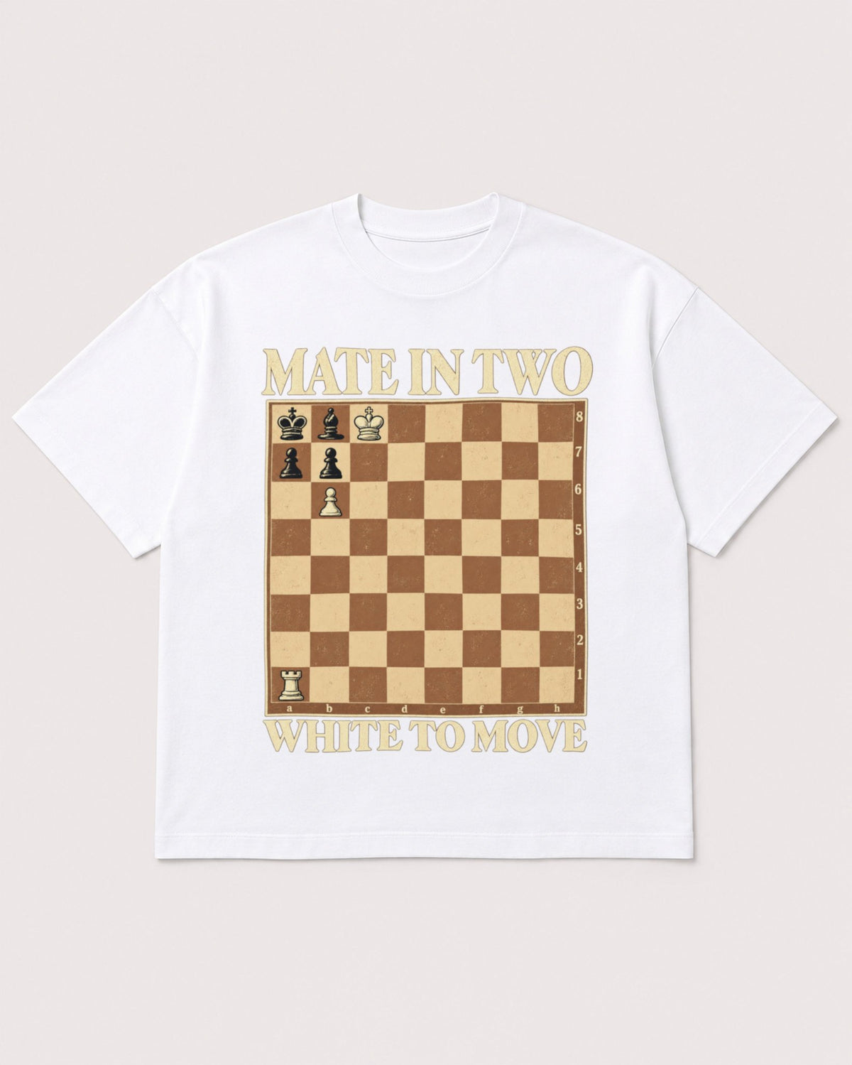 Mockup Boxy Heavyweight Tee White product