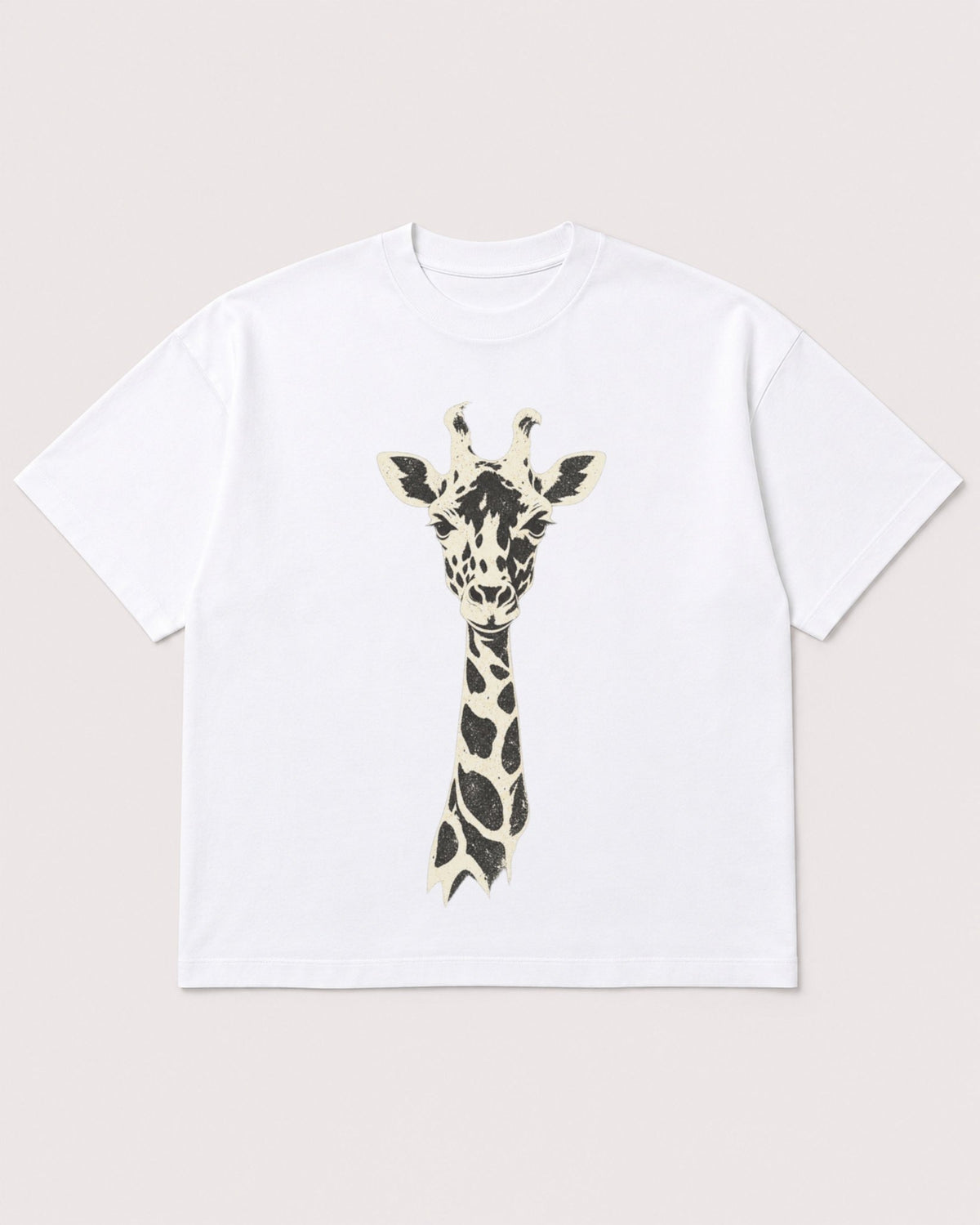 Mockup Boxy Heavyweight Tee White product