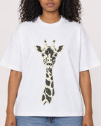 Mockup Boxy Heavyweight Tee White female close-up 05