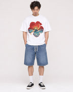 Mockup Boxy Heavyweight Tee White male full-body 03