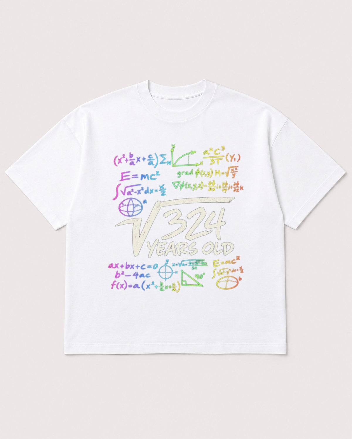 Mockup Boxy Heavyweight Tee White product