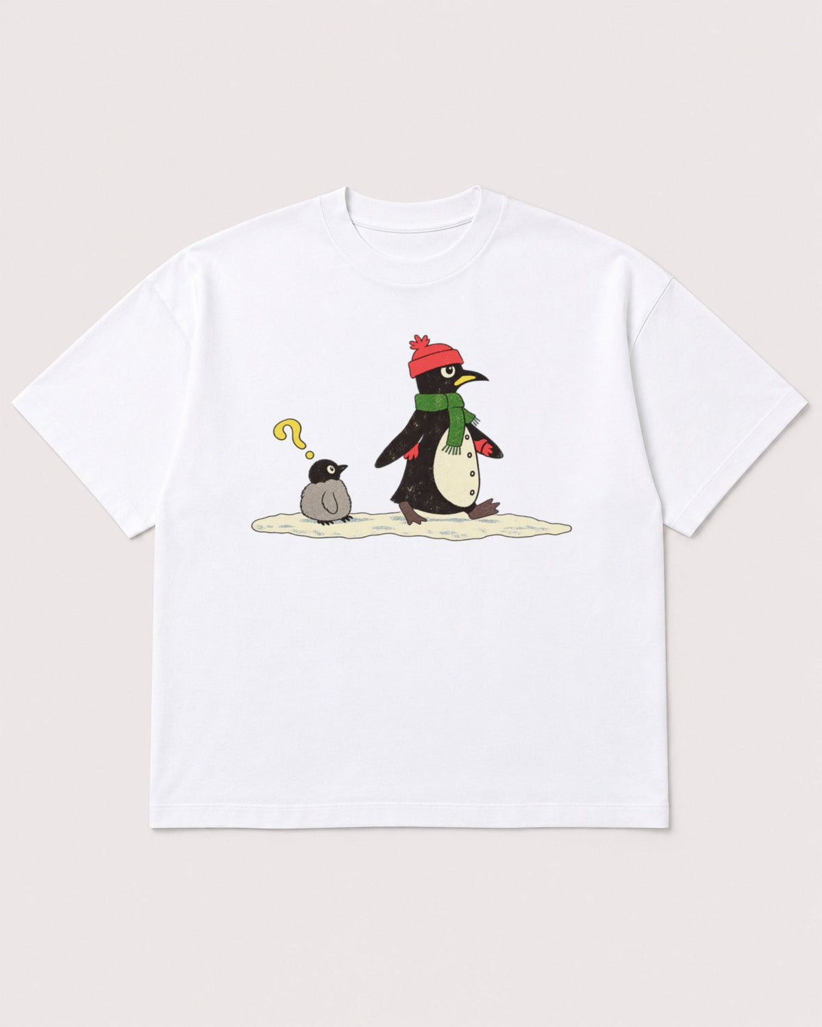 Mockup Boxy Heavyweight Tee White product