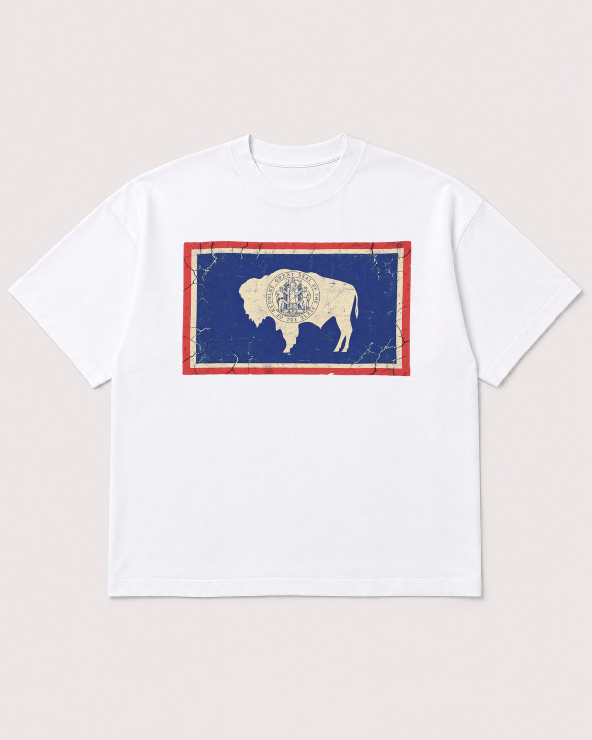 Mockup Boxy Heavyweight Tee White product