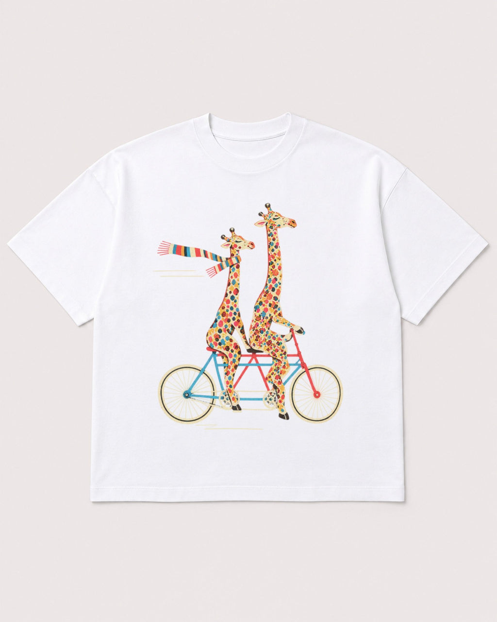 Mockup Boxy Heavyweight Tee White product