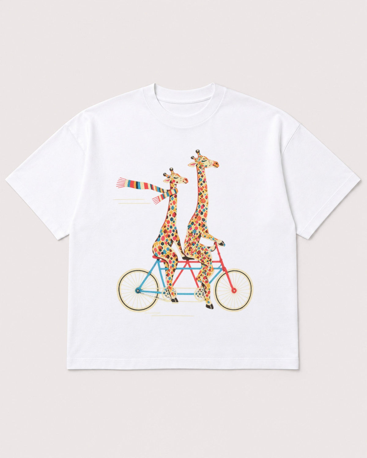 Mockup Boxy Heavyweight Tee White product