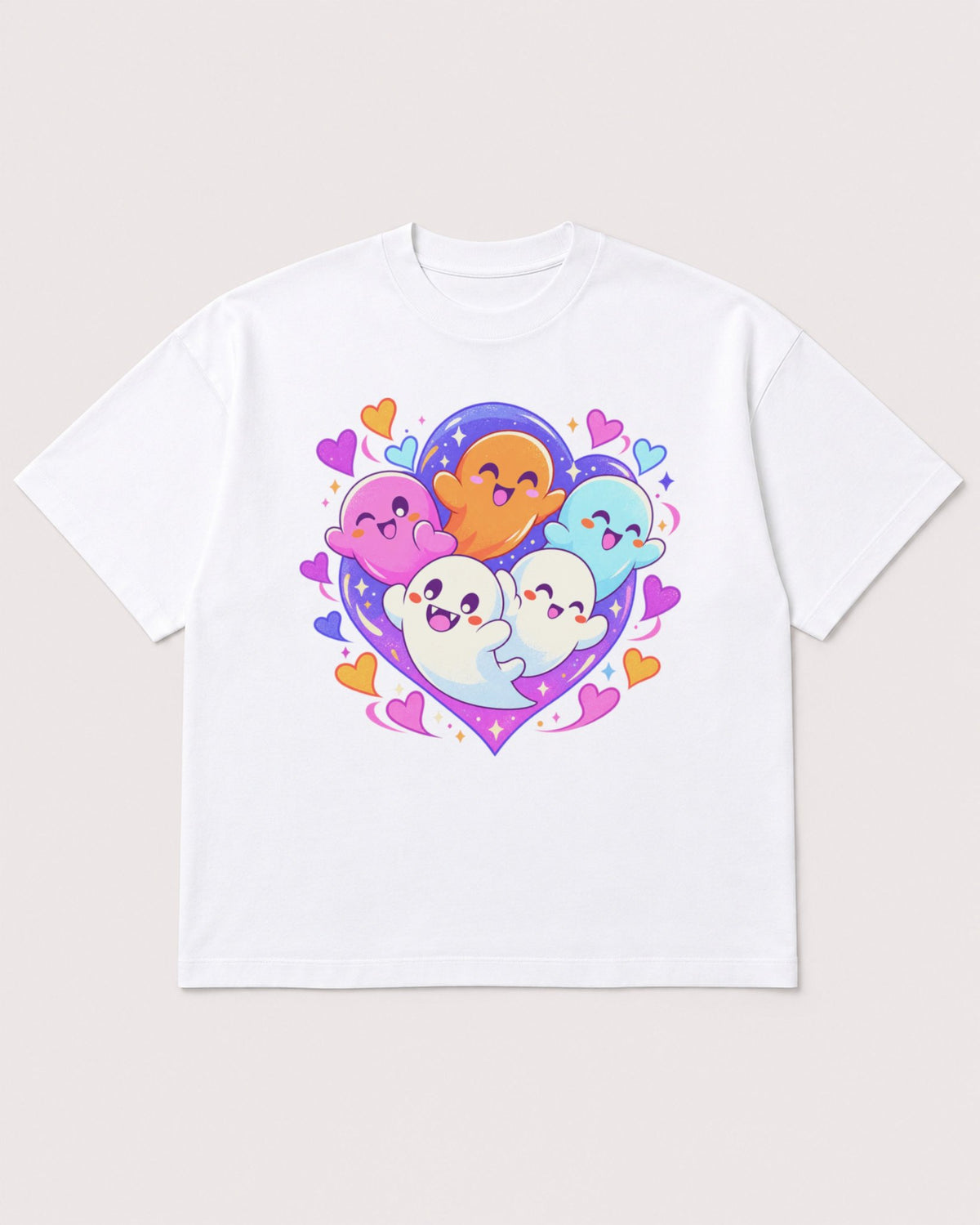 Mockup Boxy Heavyweight Tee White product