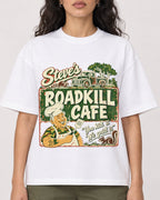 Mockup Boxy Heavyweight Tee White female close-up 07