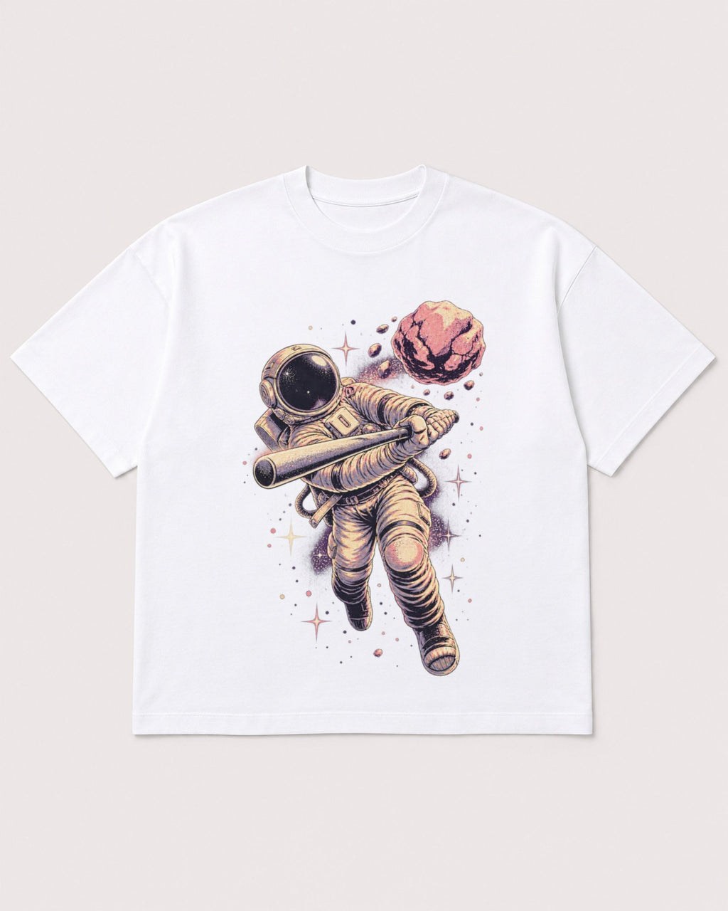 Mockup Boxy Heavyweight Tee White product