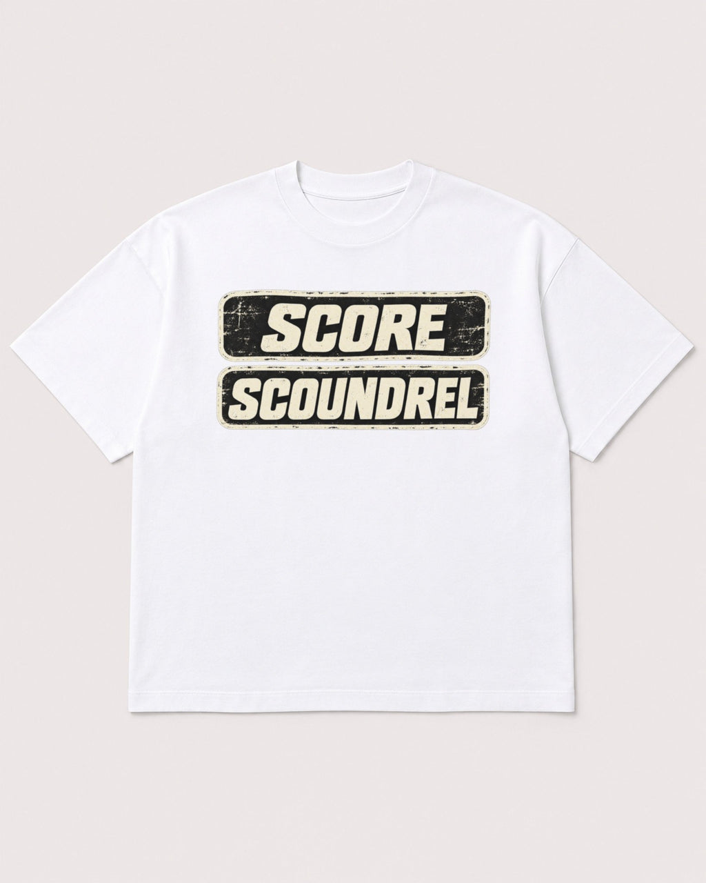 Mockup Boxy Heavyweight Tee White product