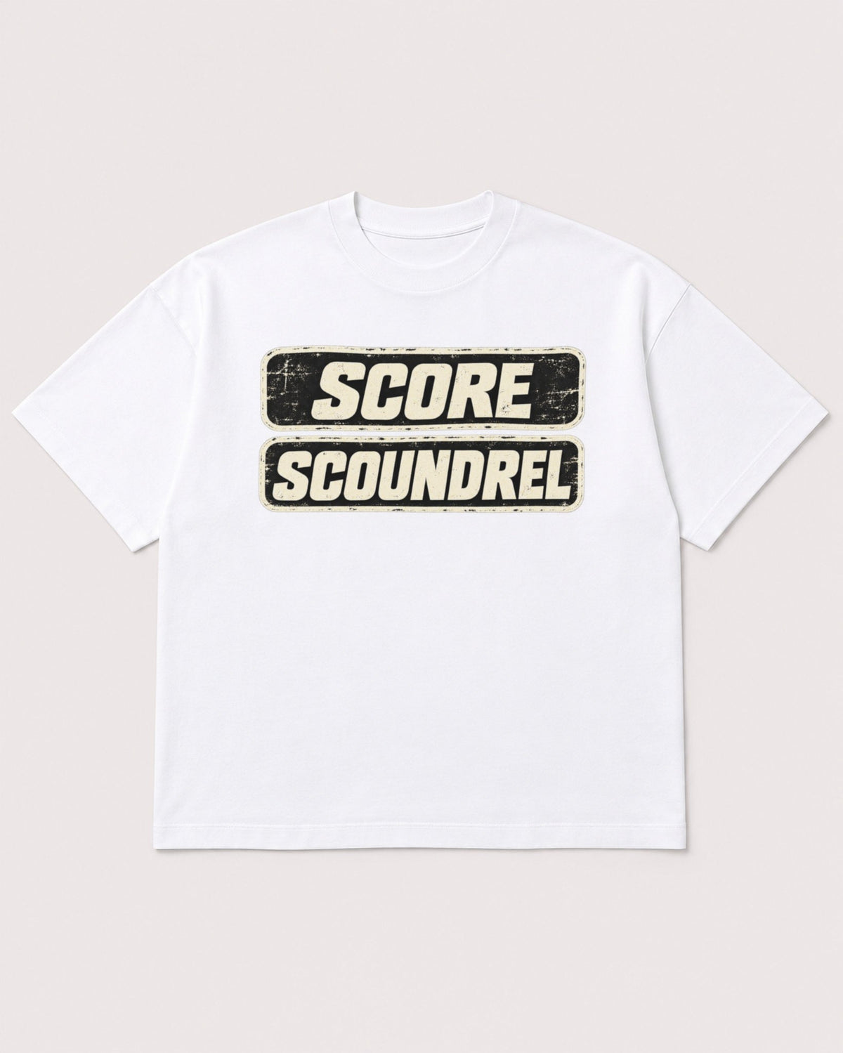 Mockup Boxy Heavyweight Tee White product