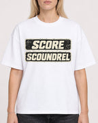 Mockup Boxy Heavyweight Tee White female close-up 08