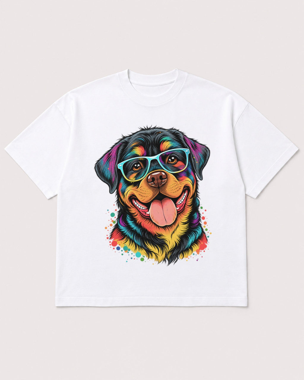 Mockup Boxy Heavyweight Tee White product