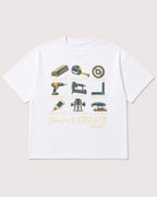 Mockup Boxy Heavyweight Tee White product