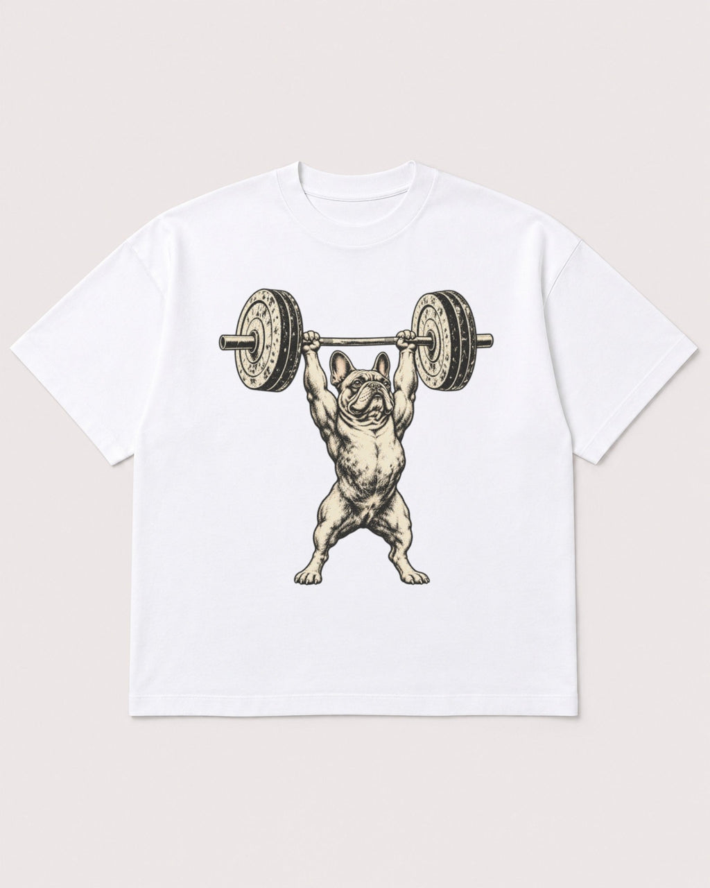 Mockup Boxy Heavyweight Tee White product