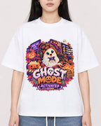 Mockup Boxy Heavyweight Tee White female close-up 01