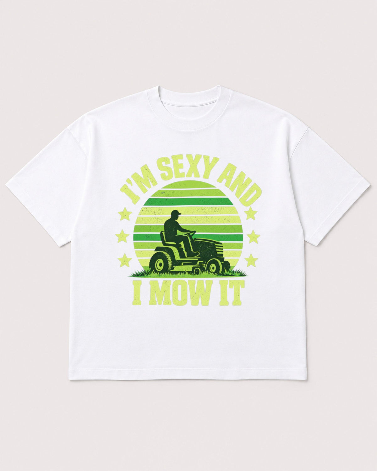 Mockup Boxy Heavyweight Tee White product