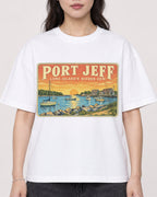 Mockup Boxy Heavyweight Tee White female close-up 03