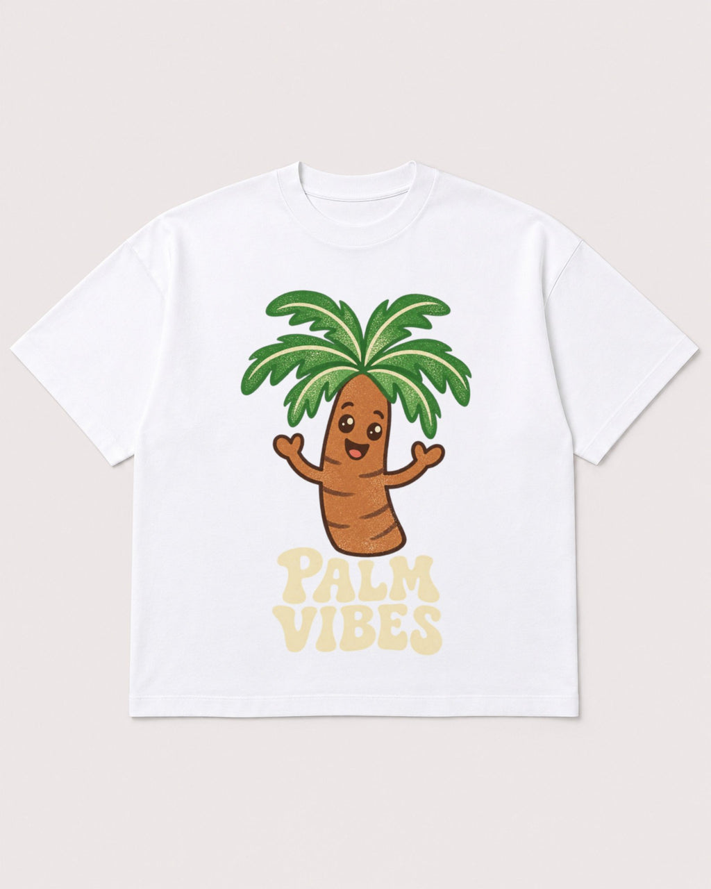 Mockup Boxy Heavyweight Tee White product