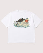 Mockup Boxy Heavyweight Tee White product