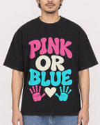 Mockup Boxy Heavyweight Tee Black male close-up 02