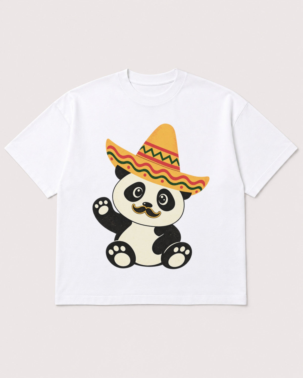 Mockup Boxy Heavyweight Tee White product