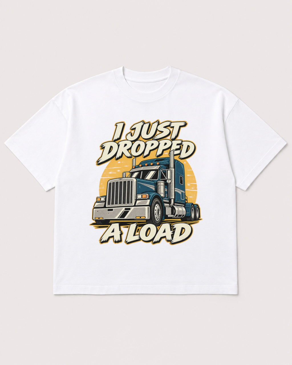 Mockup Boxy Heavyweight Tee White product