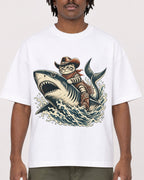 Mockup Boxy Heavyweight Tee White male close-up 04