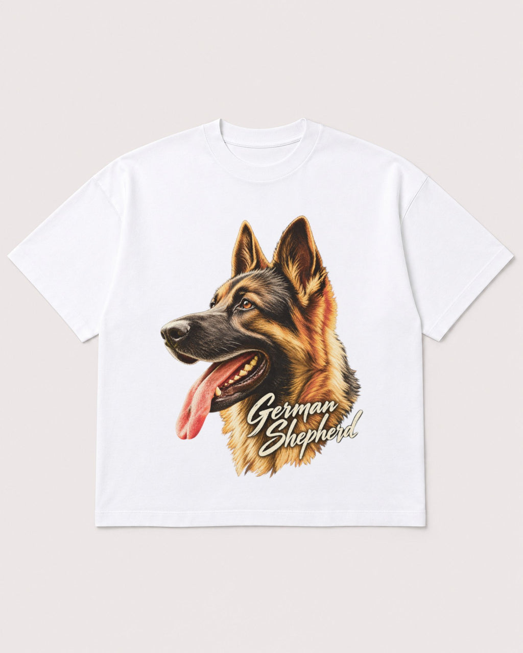Mockup Boxy Heavyweight Tee White product