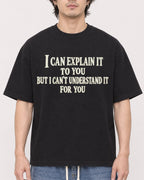 Mockup Boxy Heavyweight Tee Black male close-up 03
