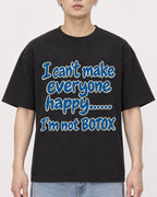 Mockup Boxy Heavyweight Tee Black male close-up 01