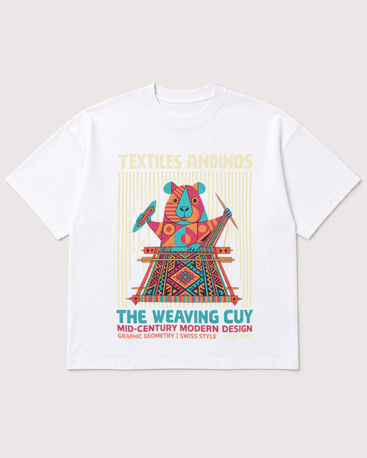 Mockup Boxy Heavyweight Tee White product
